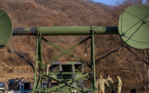 U.S. and ROK Forces Conduct Joint TROPO Training at Camp Casey