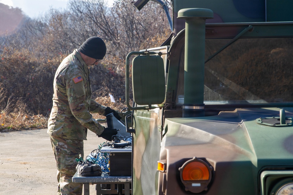 U.S. and ROK Forces Conduct Joint TROPO Training at Camp Casey