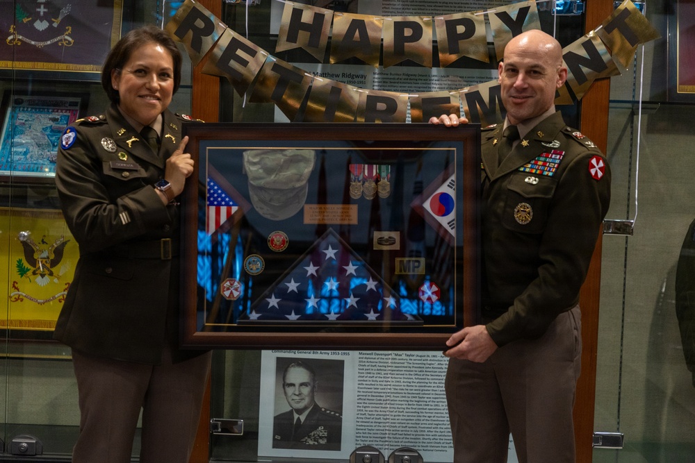 Maj. Sally Samoza Retirement Ceremony