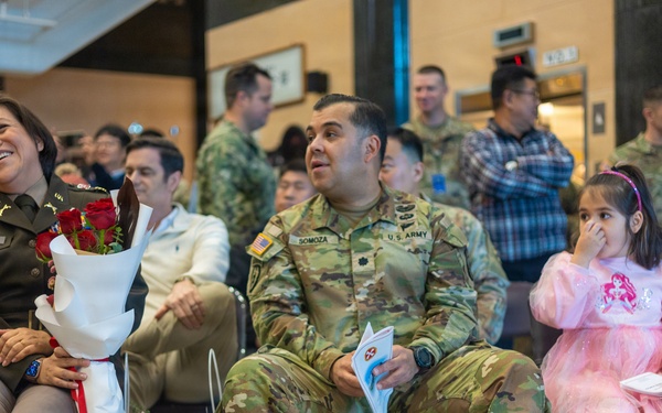 Maj. Sally Samoza's Retirement Ceremony