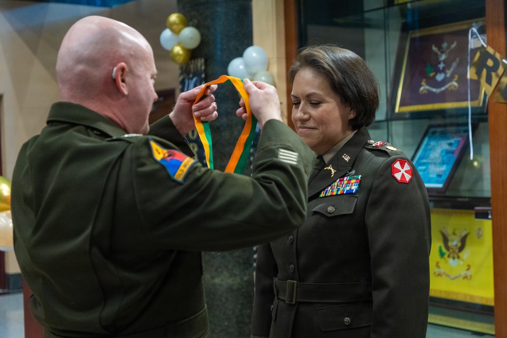 Maj. Sally Somoza Retirement Ceremony