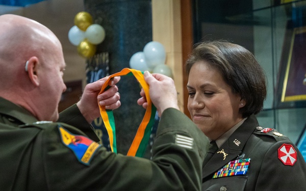 Maj. Sally Somoza Retirement Ceremony