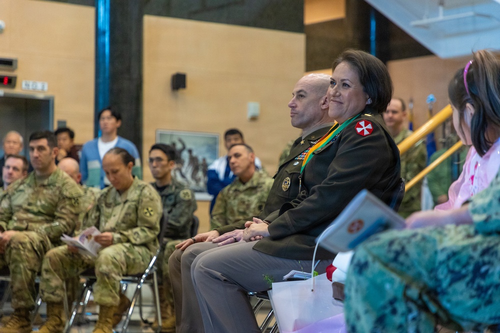 Maj. Sally Somoza Retirement Ceremony