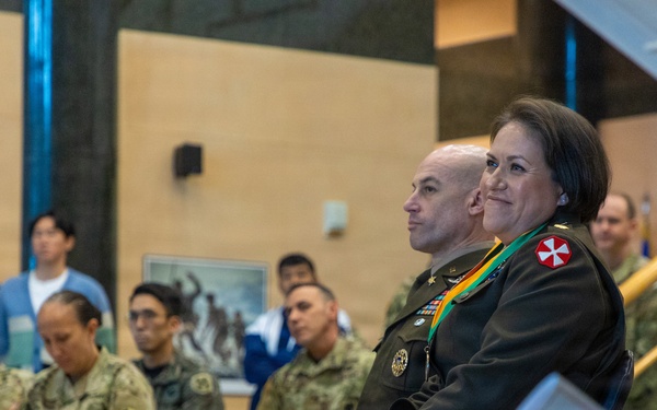 Maj. Sally Somoza Retirement Ceremony