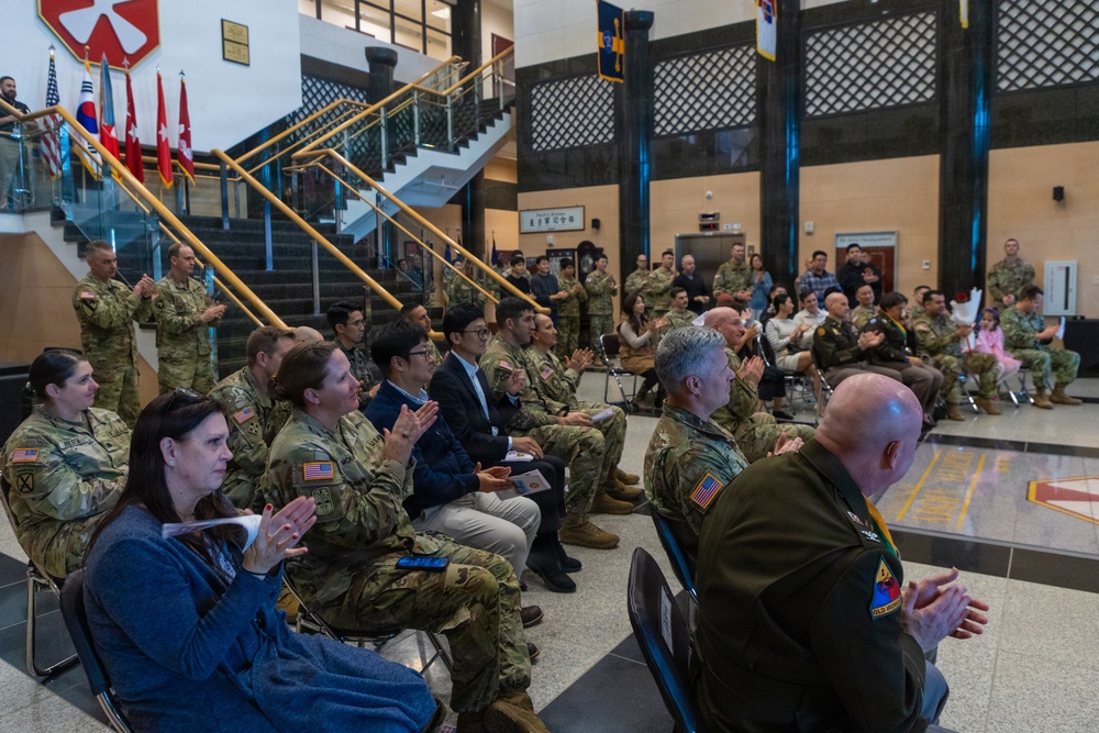 Maj. Sally Somoza Retirement Ceremony