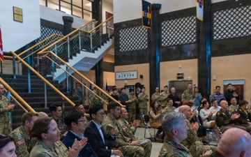 Maj. Sally Somoza Retirement Ceremony