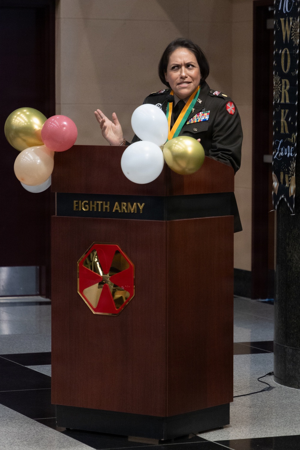 Maj. Sally Somoza Retirement Ceremony