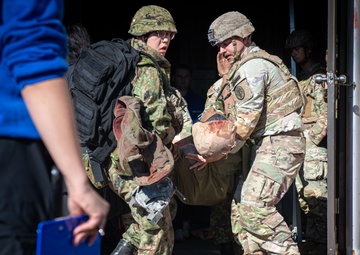 Japan and U.S. Forces compete in TCCC Rodeo