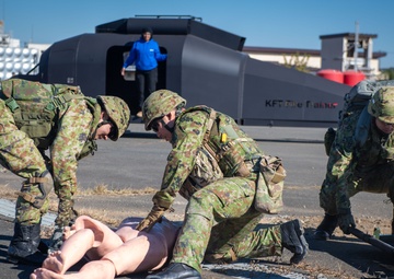 Japan and U.S. Forces compete in TCCC Rodeo