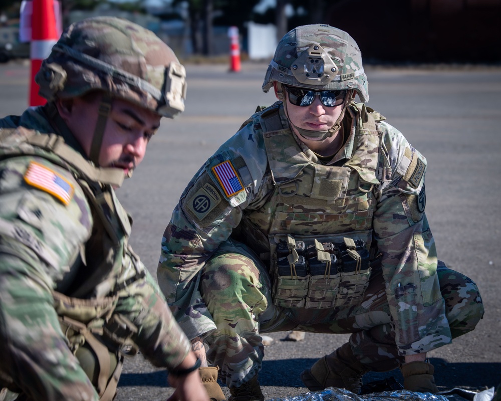 Japan and U.S. Forces compete in TCCC Rodeo