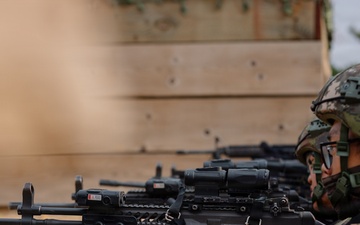 Raiders and ROKA Sharpen Combat Skills in Combined Platoon Level Live Fire Exercise