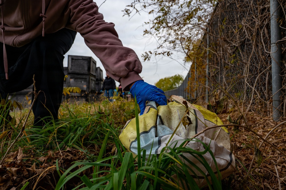 Wolf Pack Hosts Base Cleanup