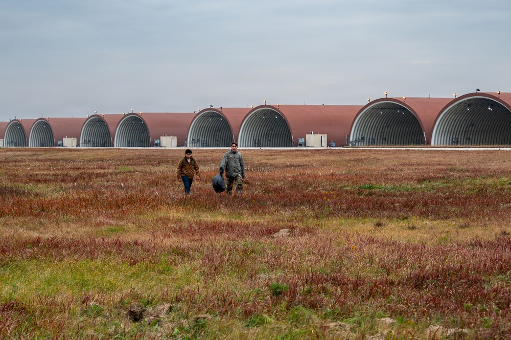 Wolf Pack Hosts Base Cleanup