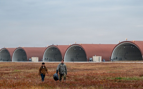 Wolf Pack Hosts Base Cleanup