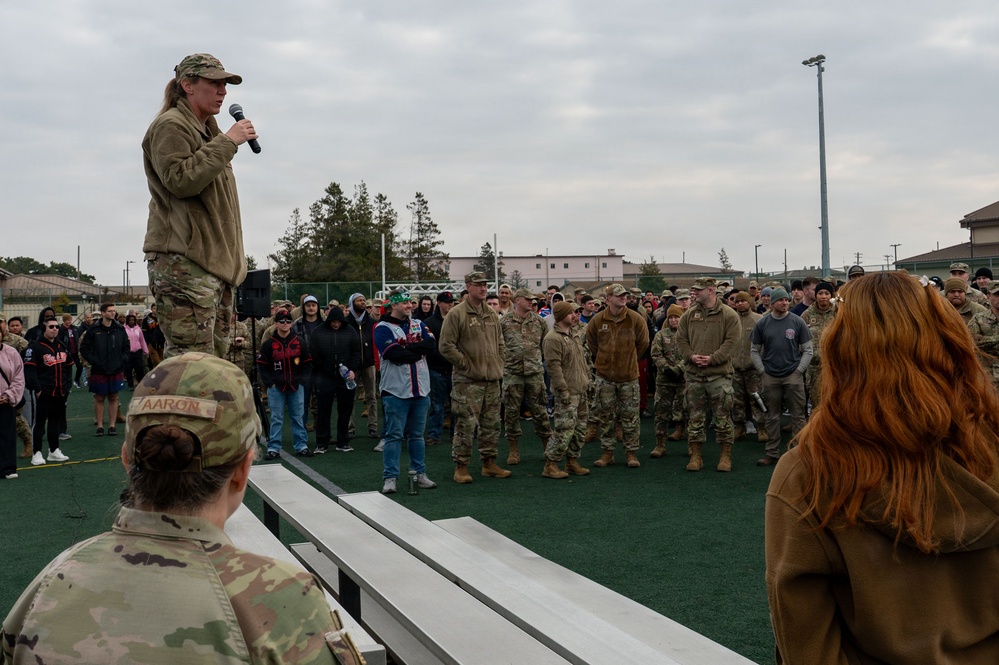 Wolf Pack Hosts Base Cleanup