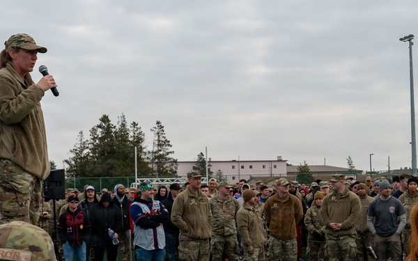 Wolf Pack Hosts Base Cleanup