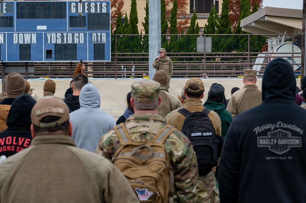 Wolf Pack Hosts Base Cleanup