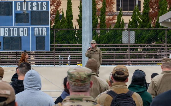 Wolf Pack Hosts Base Cleanup