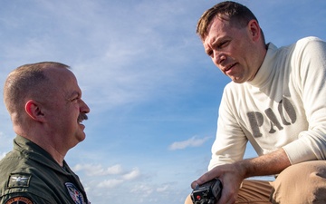 George Washington Sailors Conduct All Hands Call