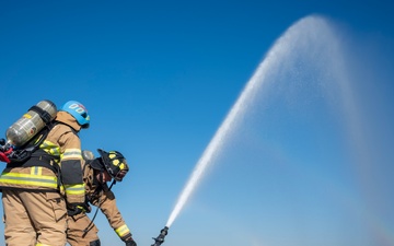 US-ROKAF conduct combined fire training