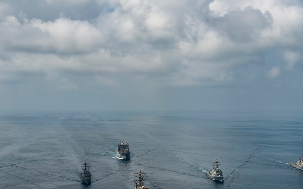 Nimitz Conducts an Integration Exercise