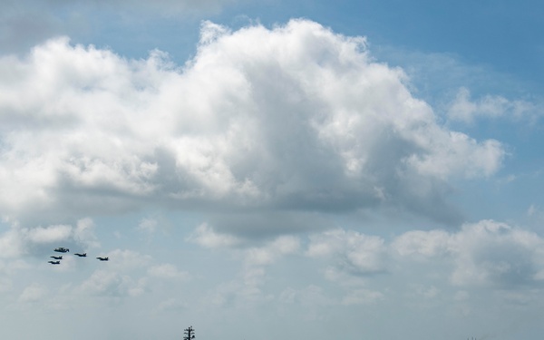 Nimitz Conducts an Integration Exercise