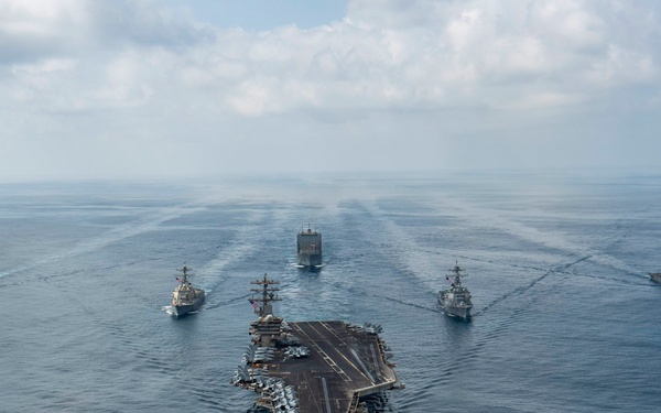 Nimitz Conducts an Integration Exercise