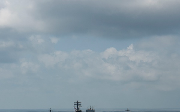 Nimitz Conducts an Integration Exercise