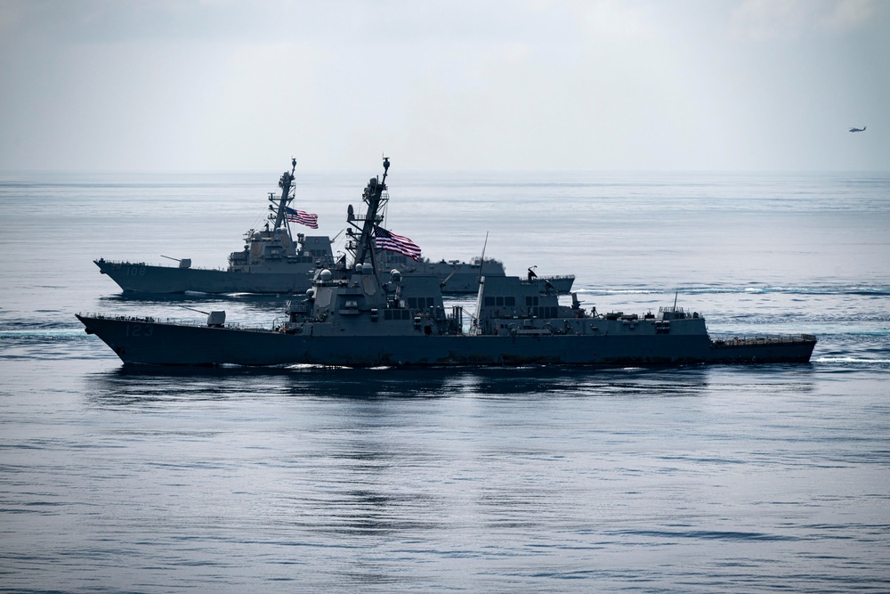 Nimitz Conducts an Integration Exercise