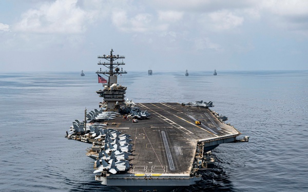 Nimitz Conducts an Integration Exercise