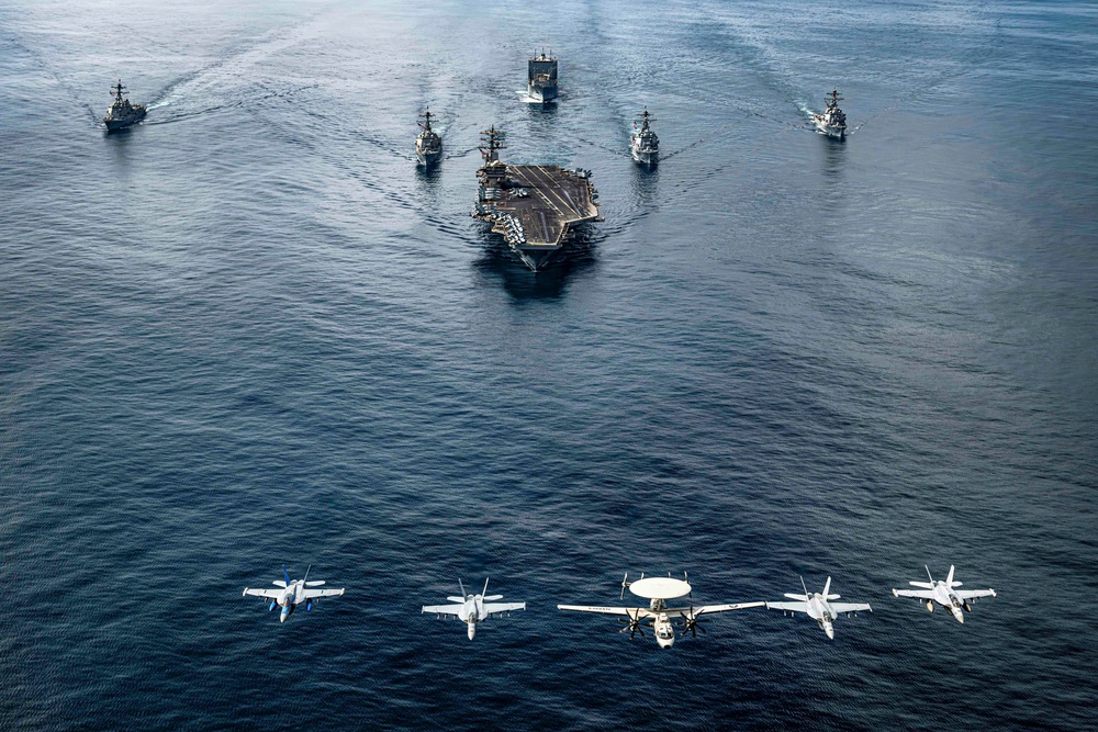 Nimitz Conducts an Integration Exercise