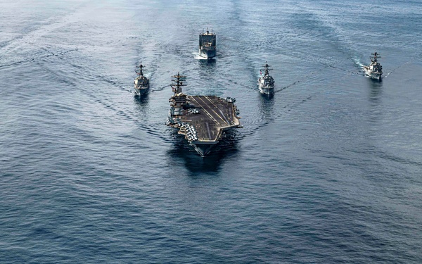 Nimitz Conducts an Integration Exercise