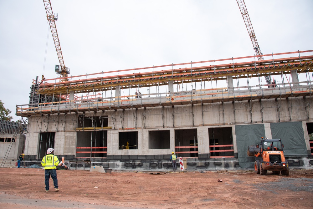 Progress continues on Squad Ops Facility at Ramstein Air Base