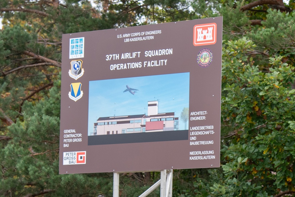 Progress continues on Squad Ops Facility at Ramstein Air Base