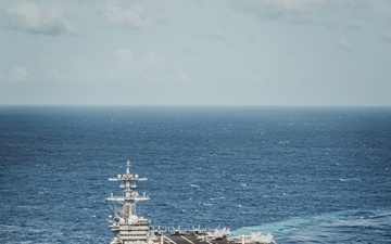 George Washington Conducts All Hands Call