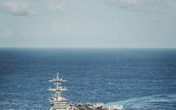 George Washington Conducts All Hands Call