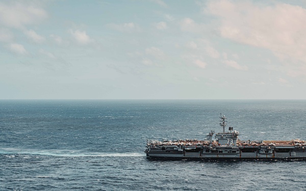 George Washington Conducts All Hands Call