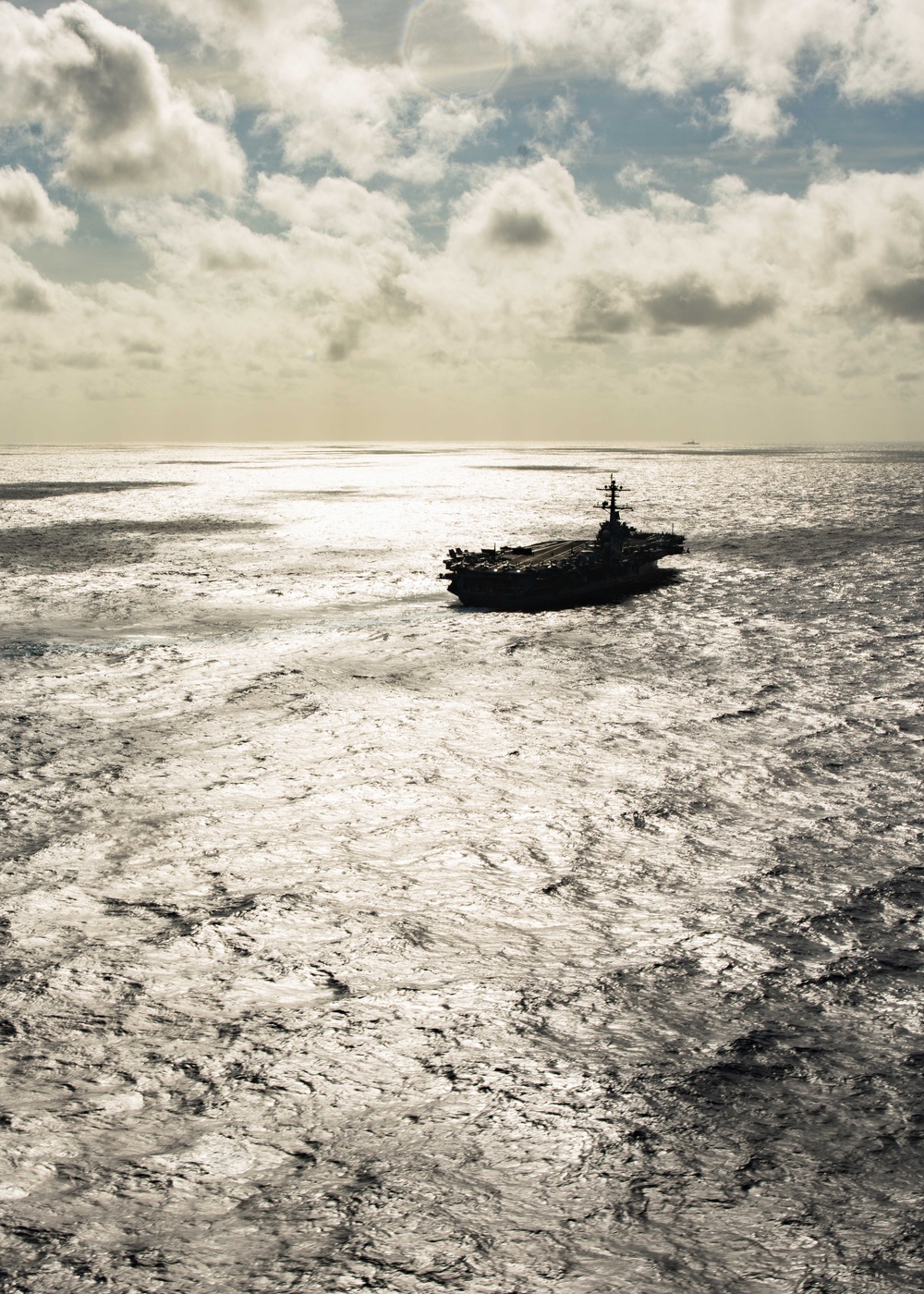 George Washington Conducts All Hands Call