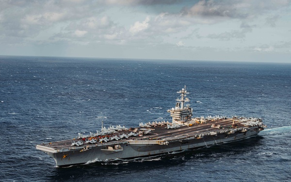 George Washington Conducts All Hands Call