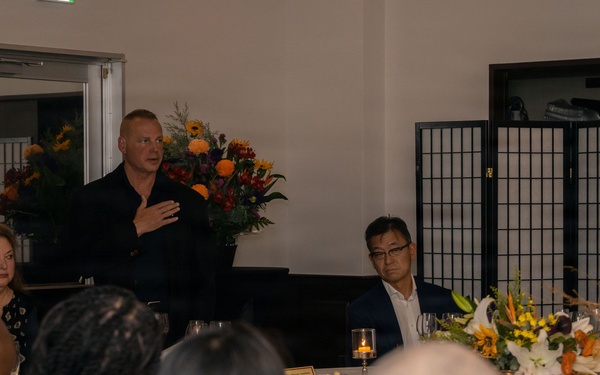 Maj. Gen. Annibale hosts Thanksgiving for JSDF senior leaders