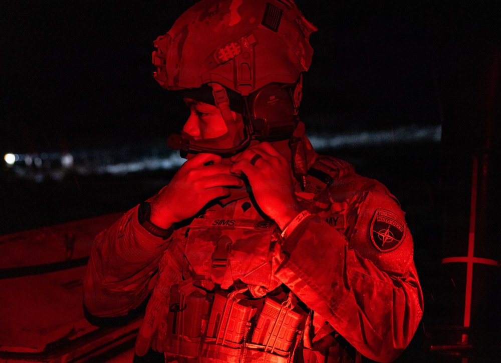 3-8 Conducts nighttime live-fire