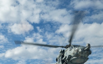 USS Dewey (DDG 105) Conducts Routine Flight Operations
