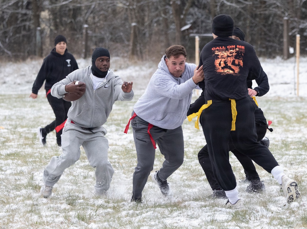 NATO Battle Group hosts Turkey Bowl 2025