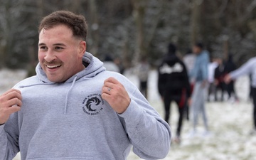 NATO Battle Group hosts Turkey Bowl 2025