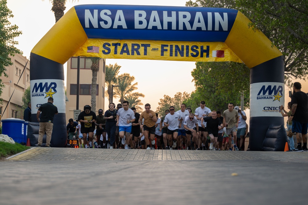 NSA Bahrain holds annual Turkey Trot run