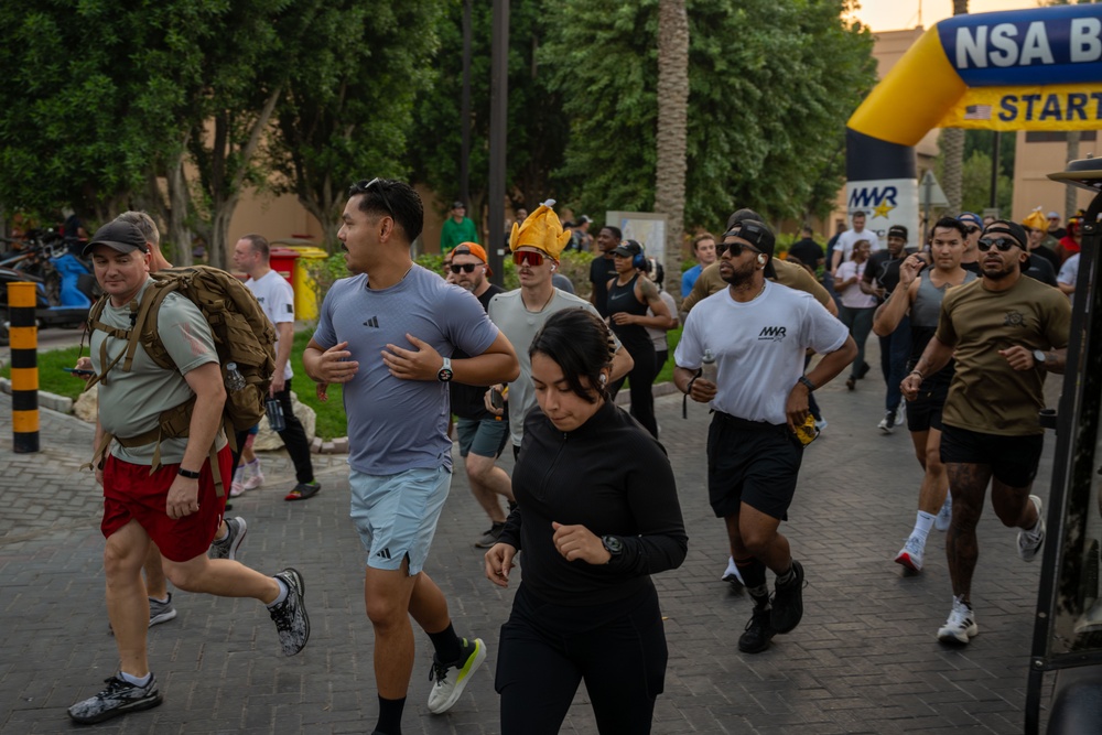 NSA Bahrain holds annual Turkey Trot run