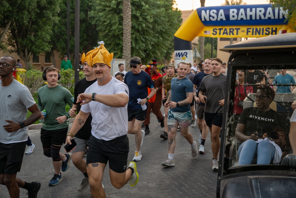 NSA Bahrain holds annual Turkey Trot run