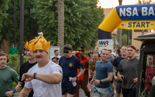 NSA Bahrain holds annual Turkey Trot run