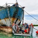 CTG 73.6/MDSU 1 Divers Remove the M/V Voyager From Piti Channel, Guam