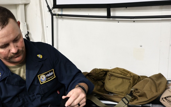 USS Roosevelt (DDG 80) Prepares for VBSS Drills and Evolutions